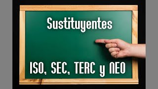 PREFIJOS ISO SEC TER y NEO Sustituyentes Complejos  Ejemplos [upl. by Taro]