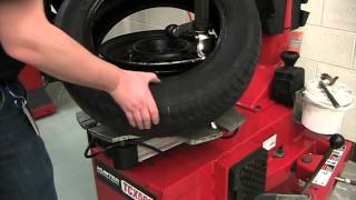 Tire Machine Tire Remove amp Install [upl. by Demott]