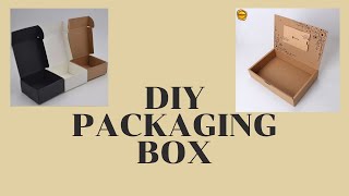 Easy DIY packaging box [upl. by Alimhaj419]