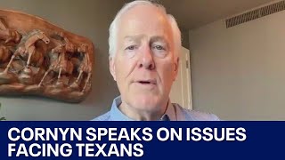 John Cornyn talks about the big issues Texans are facing  FOX 7 Austin [upl. by Chung]