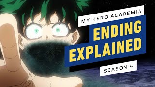 My Hero Academia Season 4 Finale Ending Explained [upl. by Tommi193]