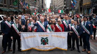 Columbus Day Parade returns to NYC [upl. by Cristi]