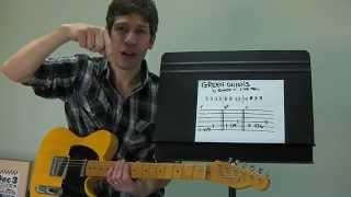 Easy Guitar PLAYALONG Lesson  quotGreen Onionsquot by Booker T amp The MGs [upl. by Mccord445]