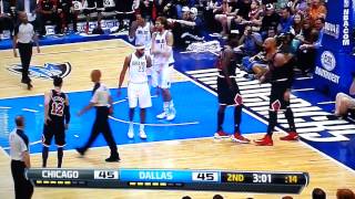 Carlos Boozer punches ref in the balls [upl. by Ahsen]