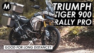 2021 Triumph Tiger 900 Rally Pro Review Long Distance amp Touring [upl. by Karil]