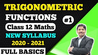 Trigonometric Functions Part 1  Full Chapter Synopsis  HSC New Syllabus 202021  Dinesh Sir [upl. by Idoux642]