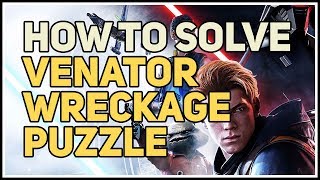 How to solve Venator Wreckage Puzzle Zeffo Star Wars [upl. by Elgna788]