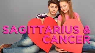 Are Cancer amp Sagittarius Compatible  Zodiac Love Guide [upl. by Enrica890]