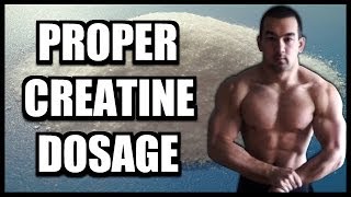 Creatine Dosage How Much Creatine Should I Take A Day [upl. by Aittam284]