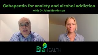 Gabapentin for Anxiety Alcohol Addiction and Withdrawal  Dr Mendelson Addiction Specialist [upl. by Itsirk]