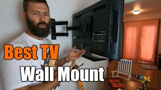 The Easiest Way To Mount A TV To A Wall  THE HANDYMAN [upl. by Jackqueline]