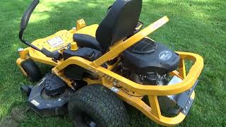 Cub Cadet ZT1 54 Zero Turn Mower Review [upl. by Aropizt]