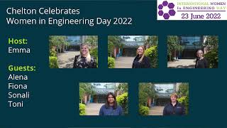 Chelton Celebrates Women in Engineering Day [upl. by Aennyl]