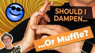 How To Play A Muted Strum  Guitar Tips [upl. by Barnie]