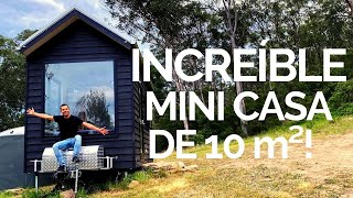 INCREÍBLE MINI CASA DE 10 METROS CUADRADOS Tiny House 😱🏡🌎  MINIMALISMO [upl. by Maloy14]