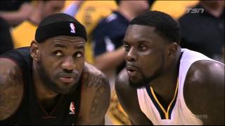 Lance Stephenson blows in LeBrons ear [upl. by Adnahs]