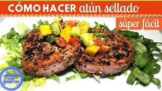 CÓMO HACER ATÚN SELLADO FÁCIL  Cocina de Addy [upl. by Gerda]