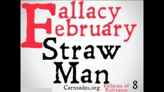 Straw Man Logical Fallacy [upl. by Havelock]