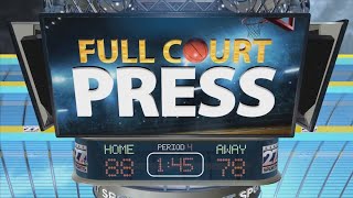 FULL COURT PRESS Olathe East vs Topeka West boys [upl. by Ynnel]