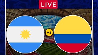 ARGENTINA vs COLOMBIA  LIVE Copa America 2021 Semi Final  Football Match [upl. by Ahseiuqal]