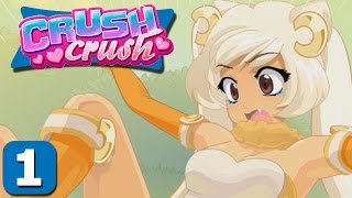 Crush Crush Part 1  CASSIE CRUSH  Lets Play Crush Crush PC Gameplay [upl. by Fernand]