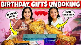 My 9th Birthday Gifts UNBOXING🎁 Opening Birthday Gifts [upl. by Eibrik114]