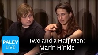 Two and a Half Men  Marin Hinkles Character Paley Center Interview [upl. by Enelyaj]