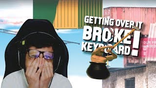 CARRYMINATI GETTING OVER IT  FUNNIEST MOMENTS  BROKE KEYBOARD [upl. by Eilrahs]