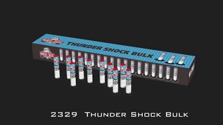 2329 Thunder Shock Bulk  Vuurwerktoppers  Cafferata Vuurwerk [upl. by Lirva]