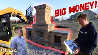 How To Install An Outdoor Fireplace FOR DUMMIES [upl. by Ecille]