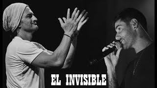 EL INVISIBLE  Ricardo Arjona ft Melendi LetraLyrics [upl. by Rhea]