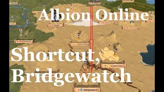 Albion Online  Caerleon to Bridgewatch fast almost safely [upl. by Yesnikcm258]