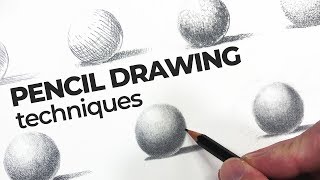 Pencil Drawing Techniques [upl. by Peednam]