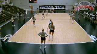 Volleyball Practice Drill to Work on Passing Accuracy [upl. by Yboc859]