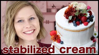 How to Stabilize Whipped Cream  EASY [upl. by Carolynne596]