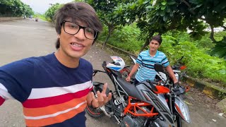 Gifted New Bike To Sahil 😍 [upl. by Eicul755]