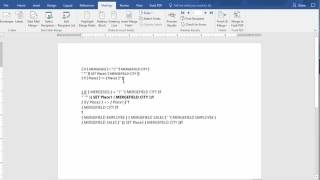 Mail Merge with Grouping in MS Word by Chris Menard [upl. by Salter]