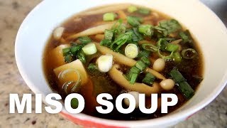 Healing miso soup  Easy vegan cooking [upl. by Angeline]