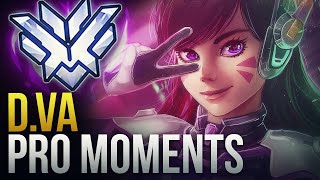 PRO DVA MOMENTS  Overwatch Montage [upl. by Aidin975]