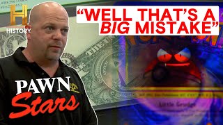 Pawn Stars TOP 7 MASSIVE MISTAKES amp MISPRINTS [upl. by Anamuj324]