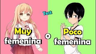 ¿Qué tan femenina eres • Test [upl. by Nomrah422]