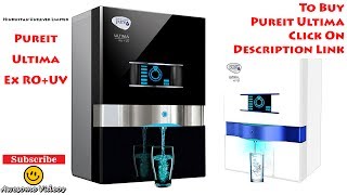 Pureit Ultima Mineral ROUVMF Unbox  Pureit Smart Water Purifier Installation  HUL Copper Mineral [upl. by Airtina]