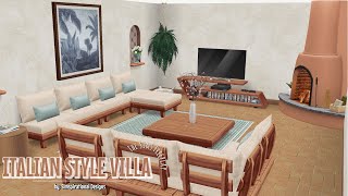 ITALIAN STYLE VILLA  The Sims Freeplay  House Tour  Floor Plans  Simspirational Designs [upl. by Ymassej444]