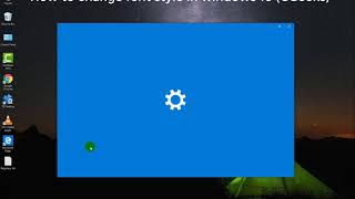 How to change font style in windows 10 CGeeks [upl. by Welsh]