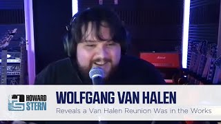 Wolfgang Reveals There Was a Van Halen Reunion in the Works Before Eddie Died [upl. by Aneelas]