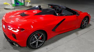 2020 C8 Convertible Corvette First Drive amp Full HD Footage [upl. by Cathrin]