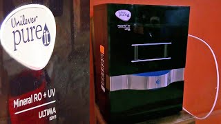 Unilever Pureit Ultima Mineral ROUV  Pureit Smart Water Purifier Installation  How it works [upl. by Anura]