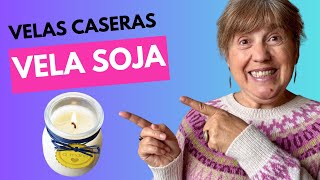 Como Hacer VELAS AROMATICAS de SOJA CASERAS 🌱 [upl. by Loeb]