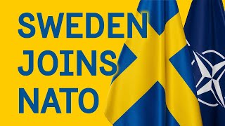 Sweden 🇸🇪 joins NATO [upl. by Tomasine697]