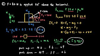 ❖ Static and Kinetic Friction ❖ [upl. by Imoyaba636]